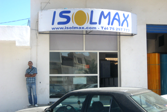 Isolmax, isolation thermique tunisie , isolation phonique tunisie , plaques  polycarbonate tunisieIsolmax